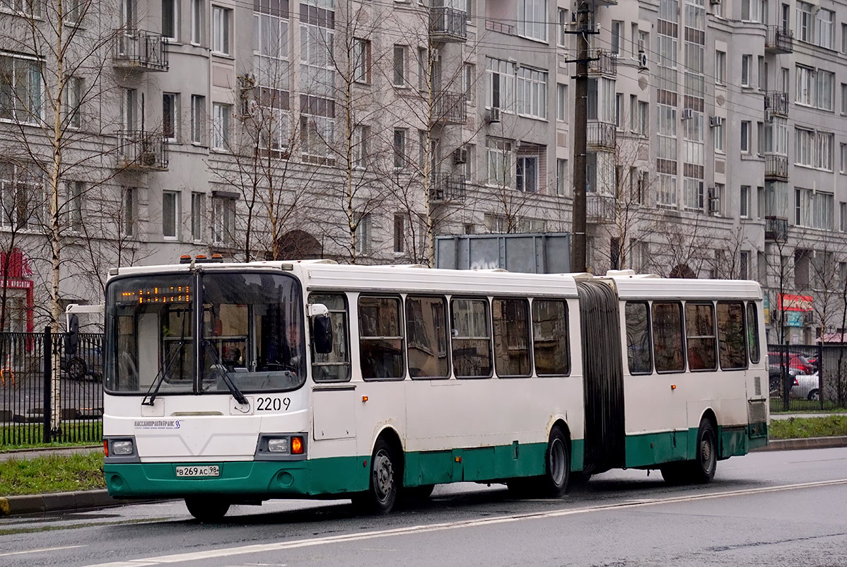 Санкт-Петербург, ЛиАЗ-6212.00 № 2209