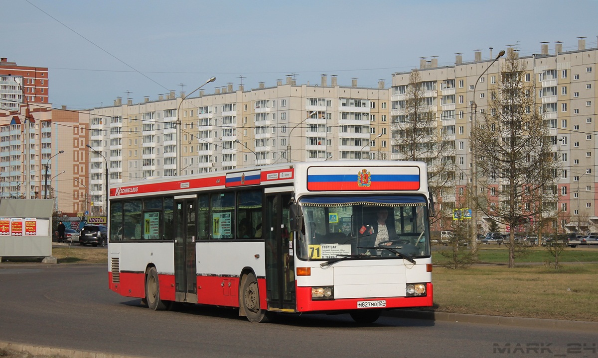 Красноярский край, Mercedes-Benz O405N № М 827 МО 124