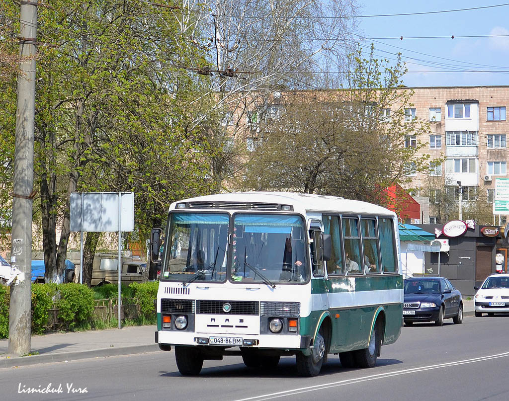 Волынская область, ПАЗ-3205-110 № 048-86 ВМ