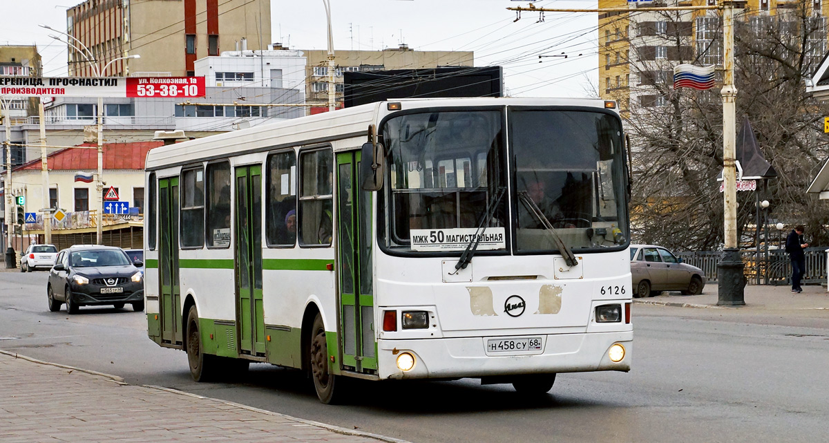 Тамбовская область, ЛиАЗ-5256.25 № Н 458 СУ 68