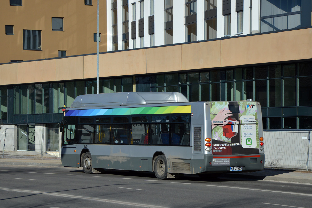 Литва, Castrosua CS.40 City Versus GNC 12 № 989