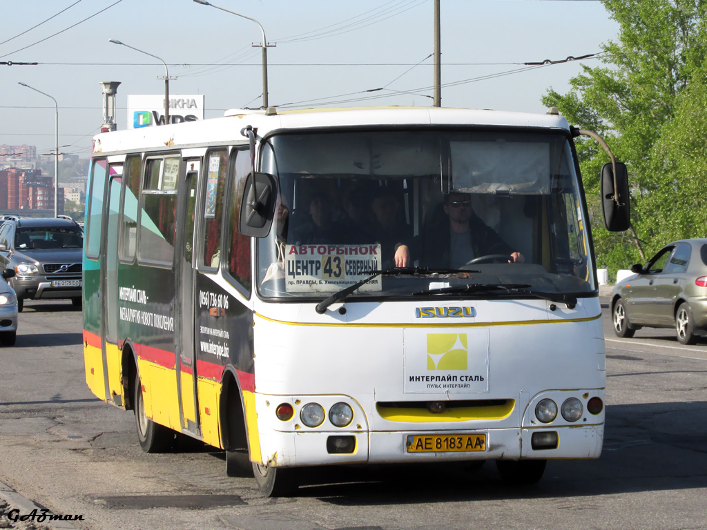 Днепропетровская область, Богдан А09202 № AE 8183 AA