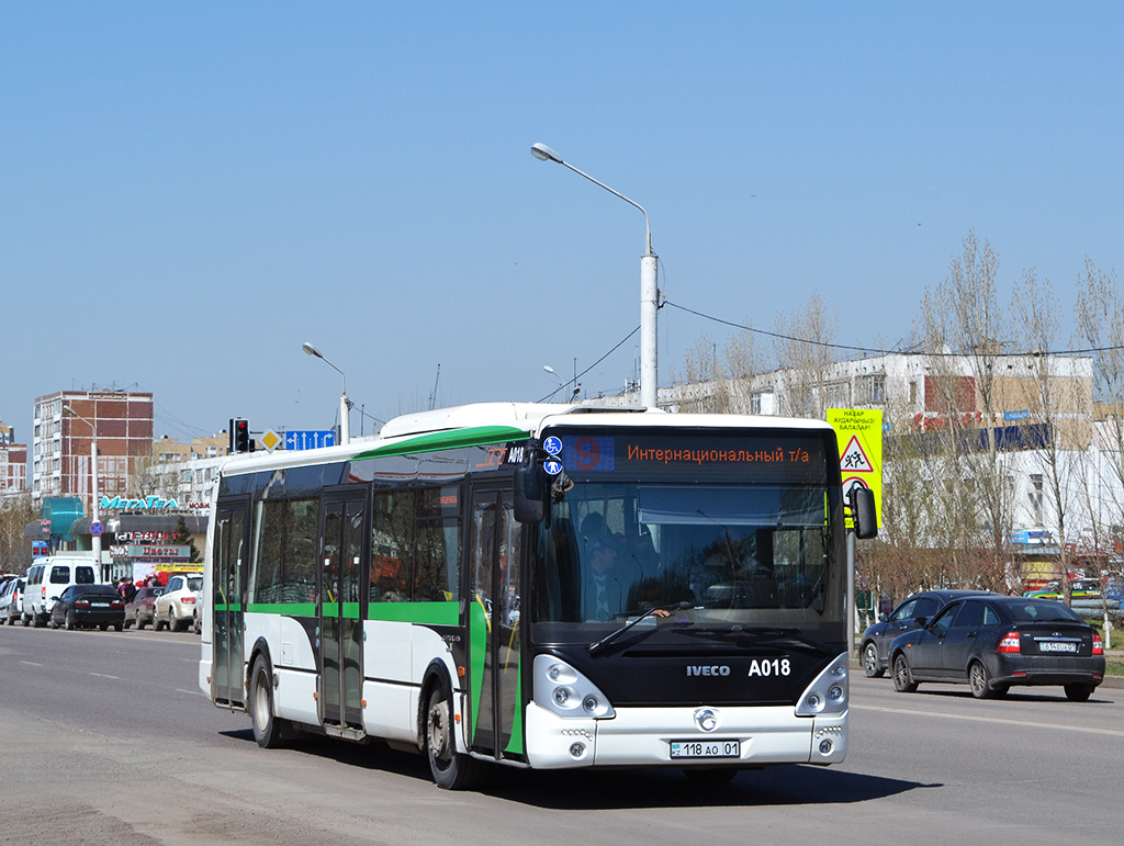 Астана, Irisbus Citelis 12M № A018