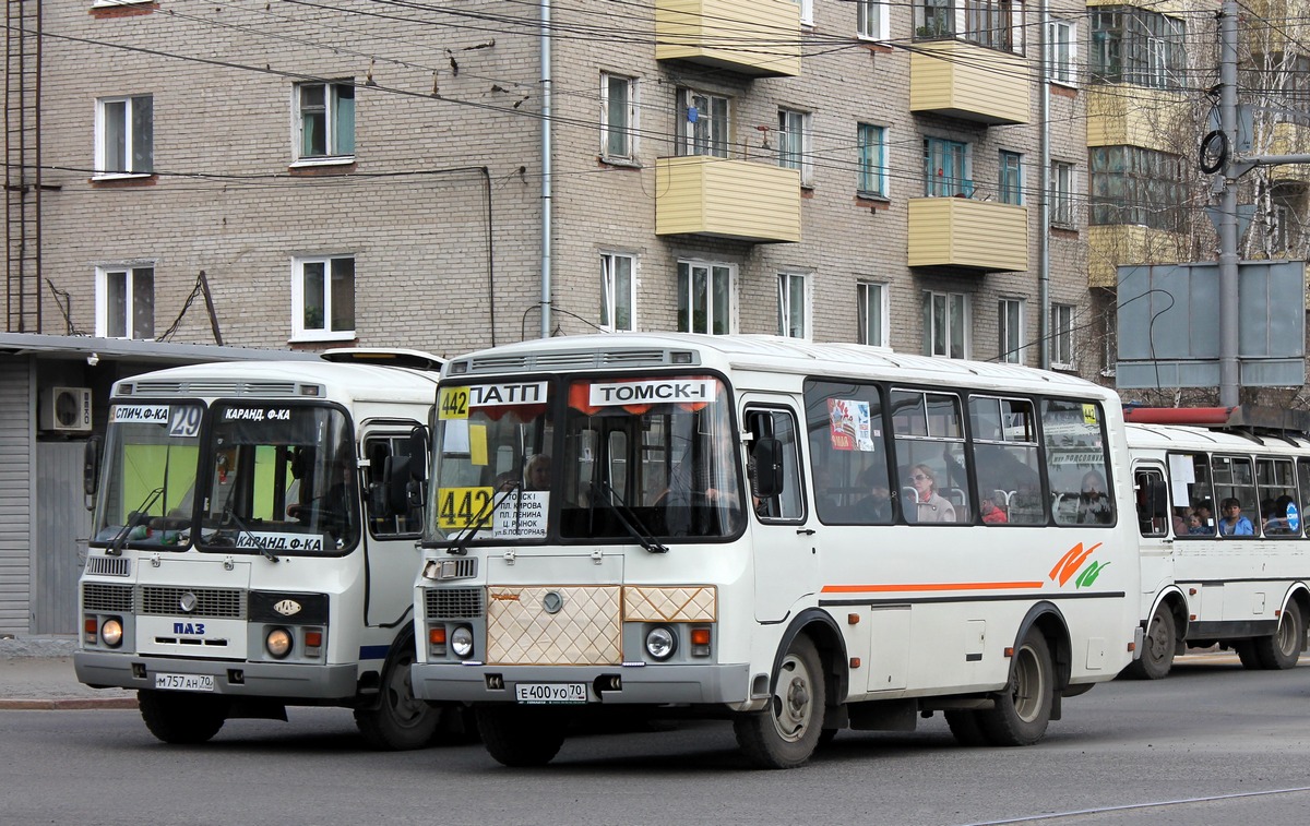 Томская область, ПАЗ-32054 № Е 400 УО 70