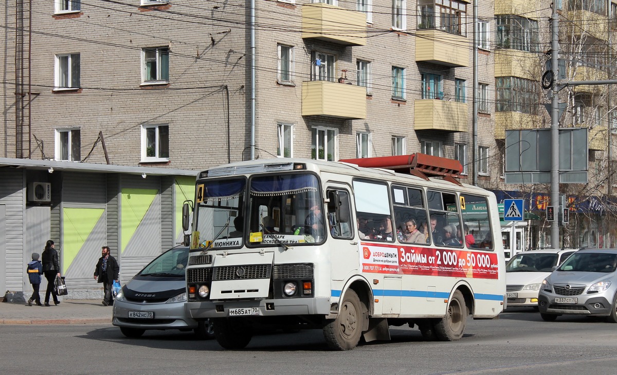 Томская область, ПАЗ-32054 № М 685 АТ 70