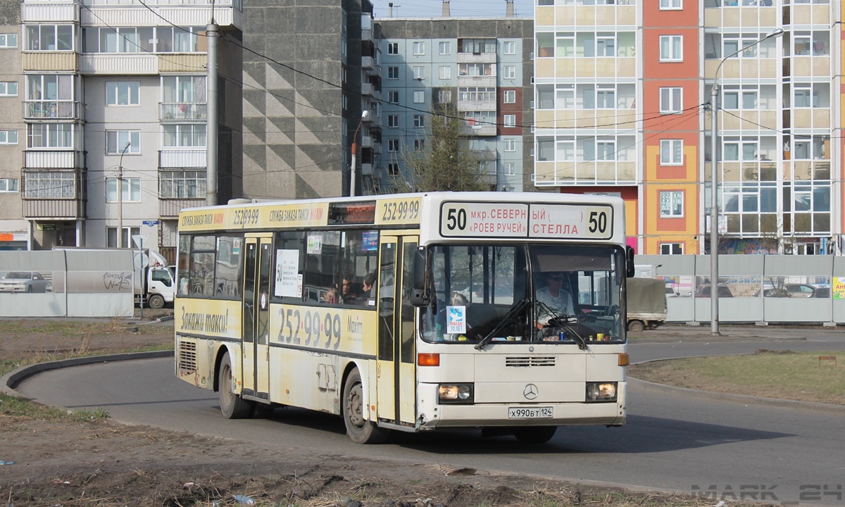 Красноярский край, Mercedes-Benz O405 № Х 990 ВТ 124