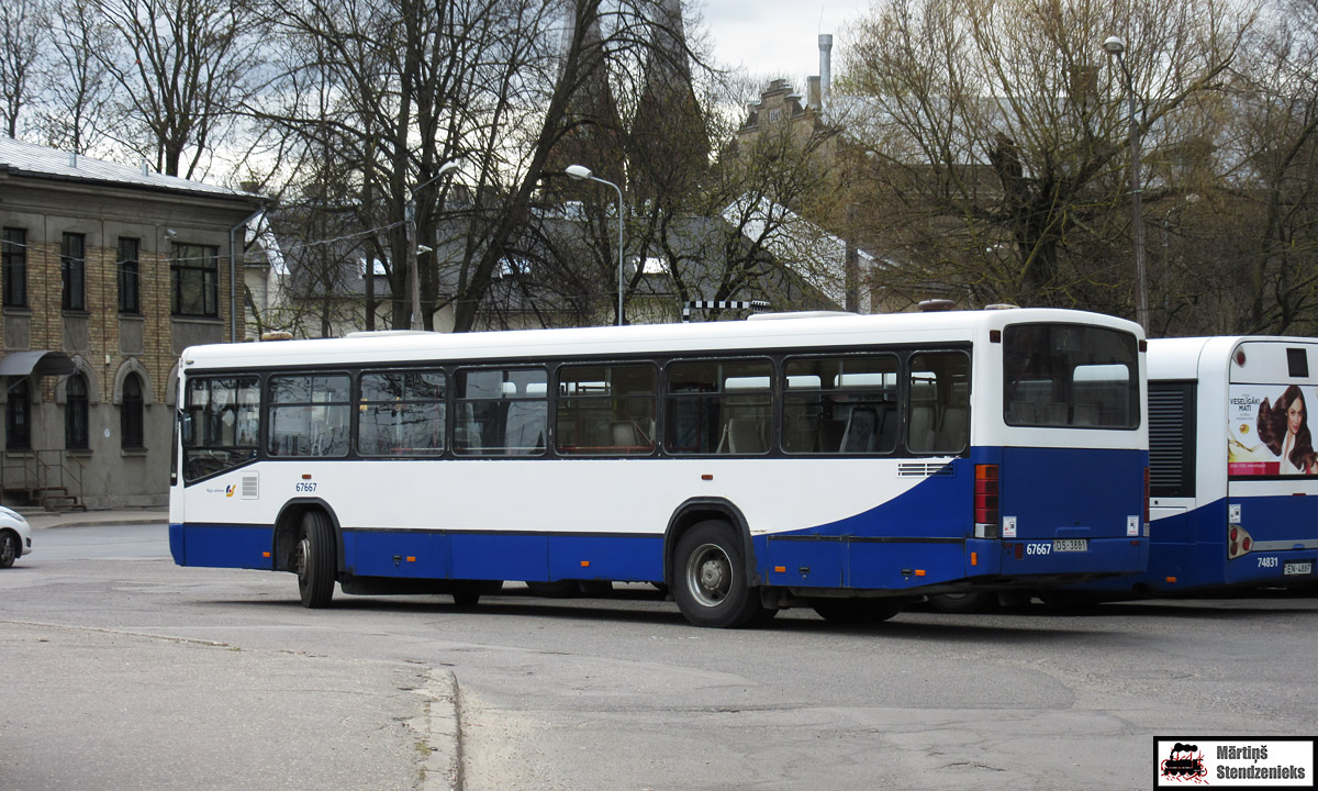 Латвия, Mercedes-Benz O345 № 67667