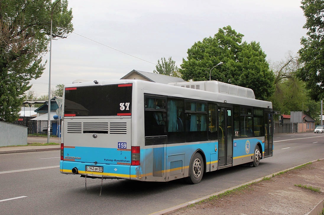 Алматы, Yutong ZK6120HGM № 159