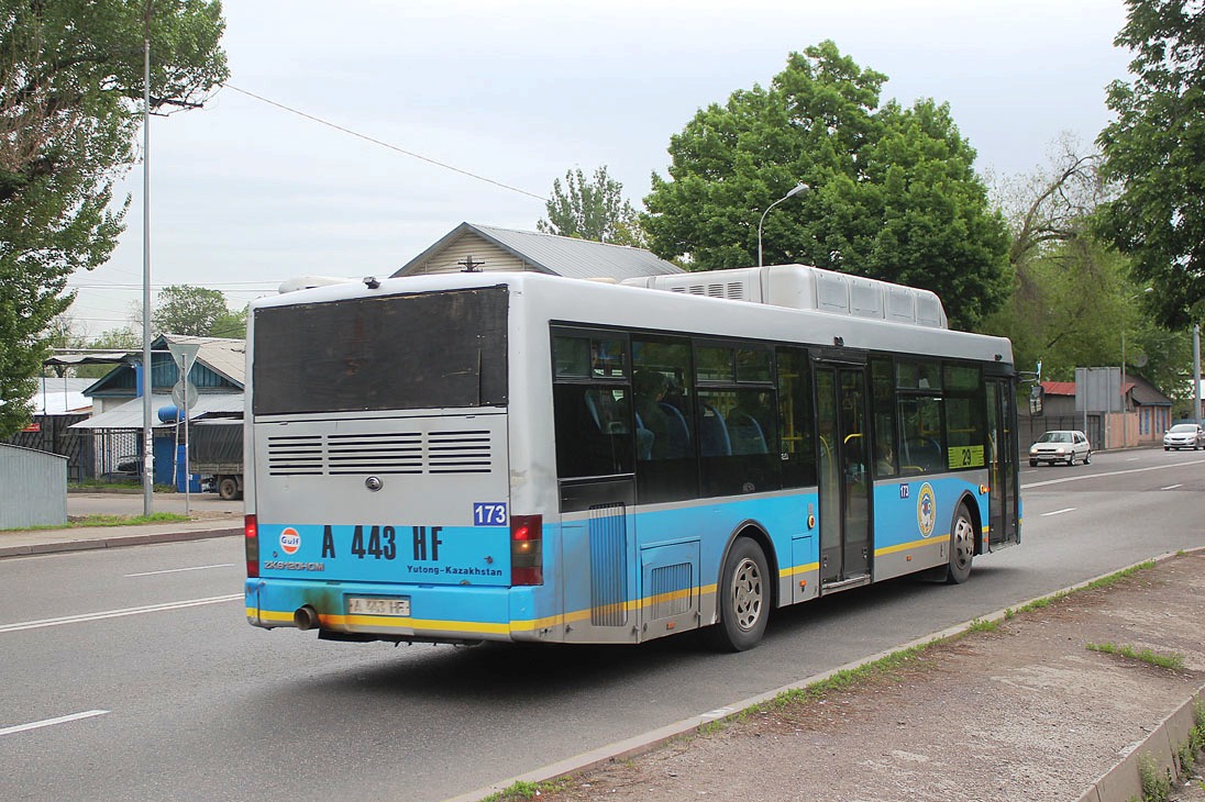 Алматы, Yutong ZK6120HGM № 173