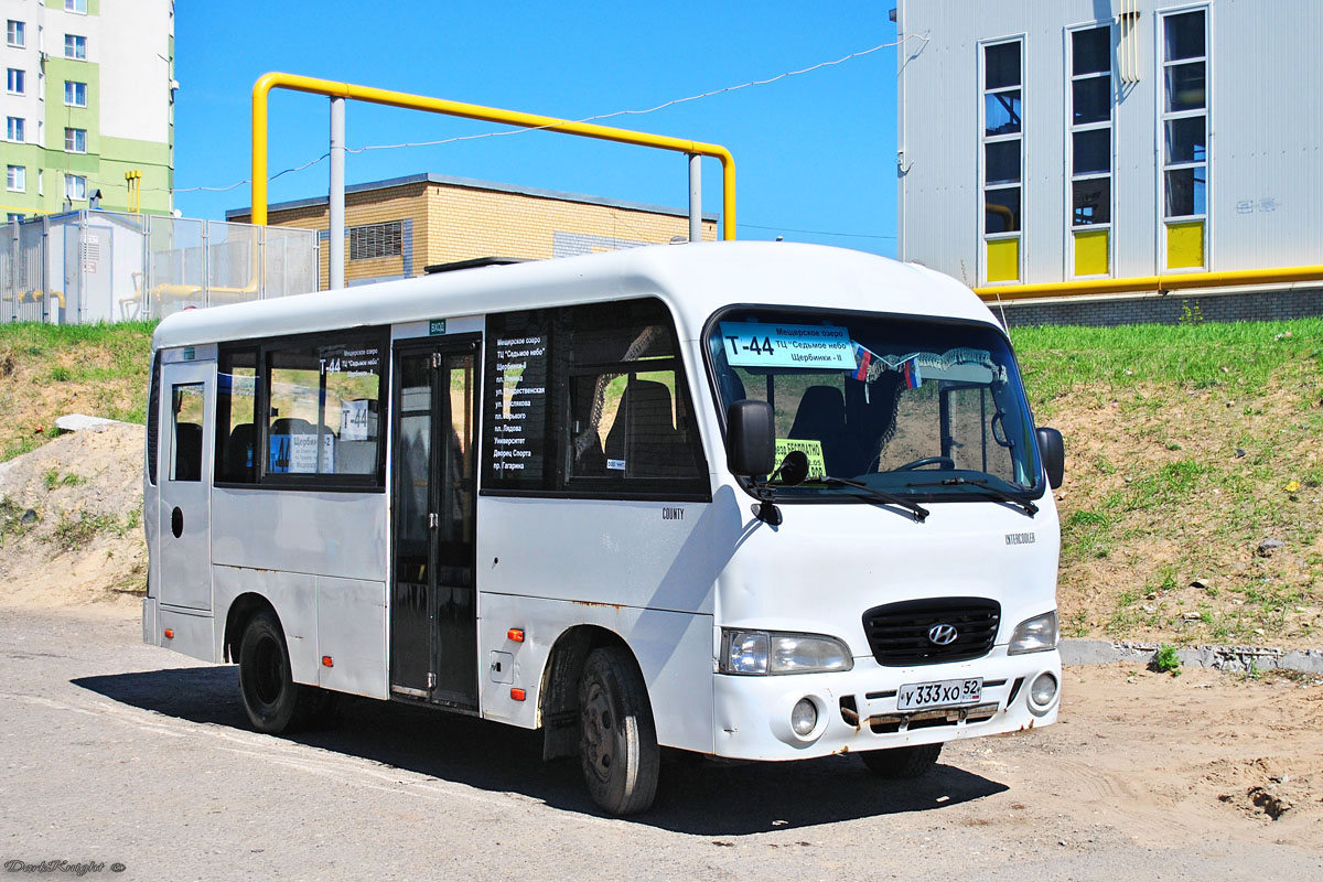 Нижегородская область, Hyundai County SWB C08 (ТагАЗ) № У 333 ХО 52