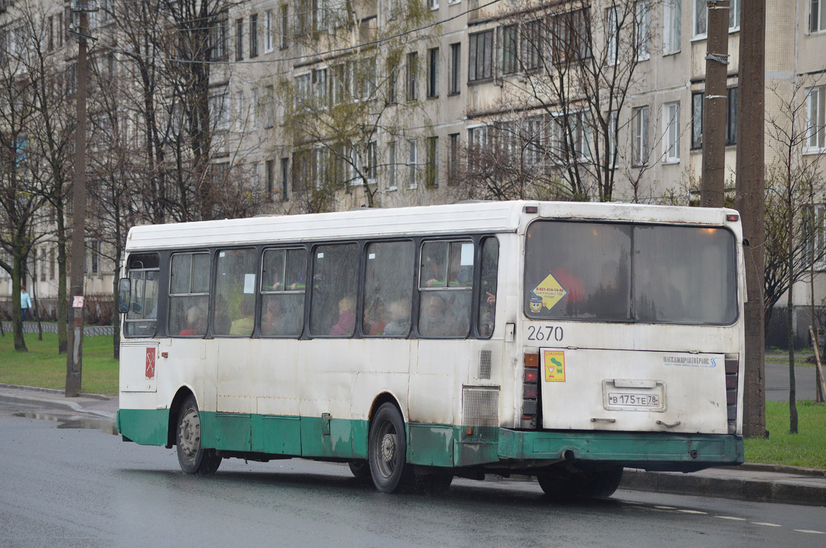 Санкт-Петербург, ЛиАЗ-5256.25 № 2670