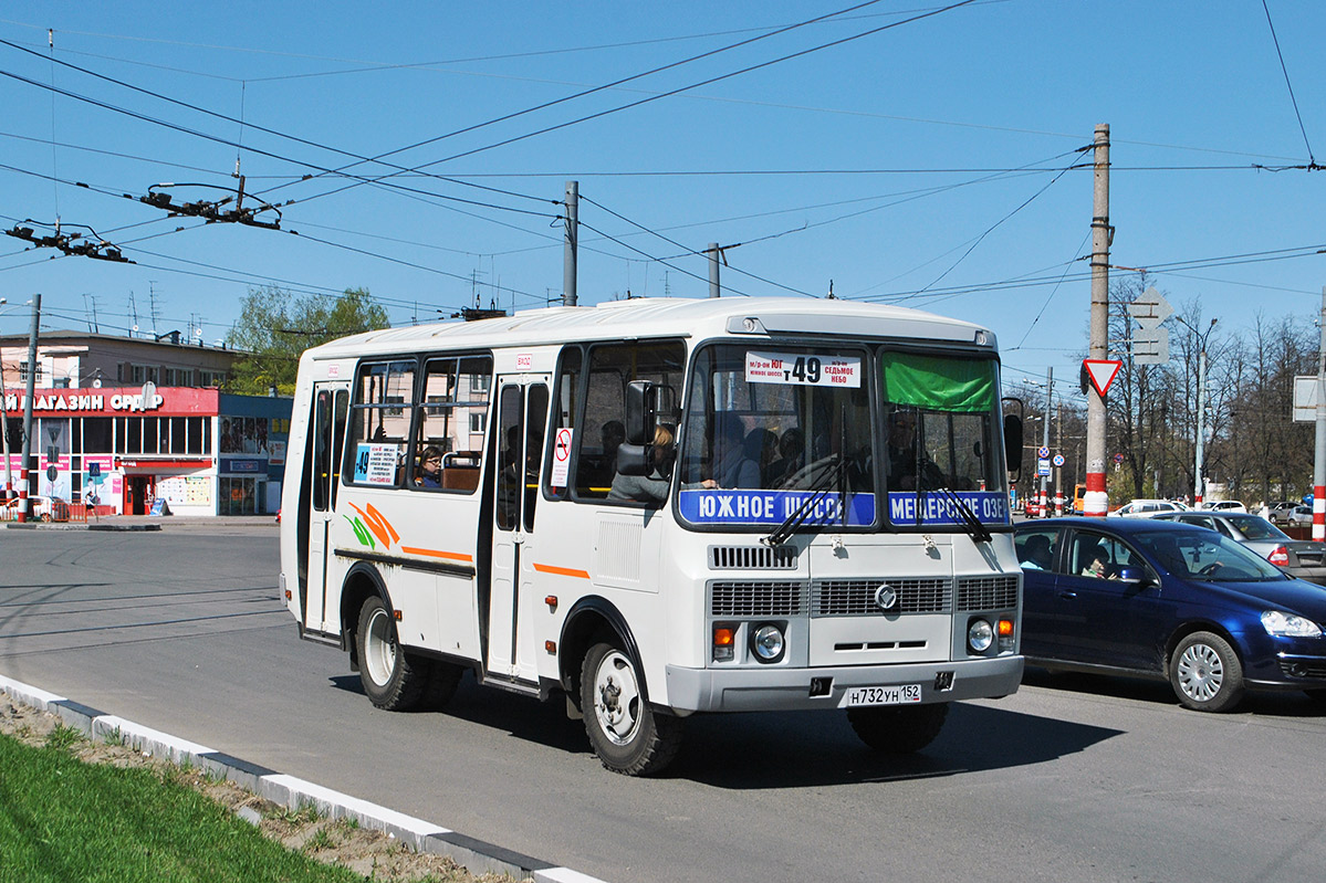 Nizhegorodskaya region, PAZ-32054 Nr. Н 732 УН 152