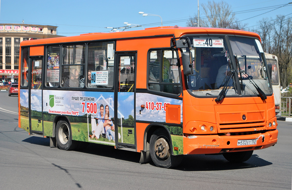 Ніжагародская вобласць, ПАЗ-320402-05 № М 532 ЕТ 152