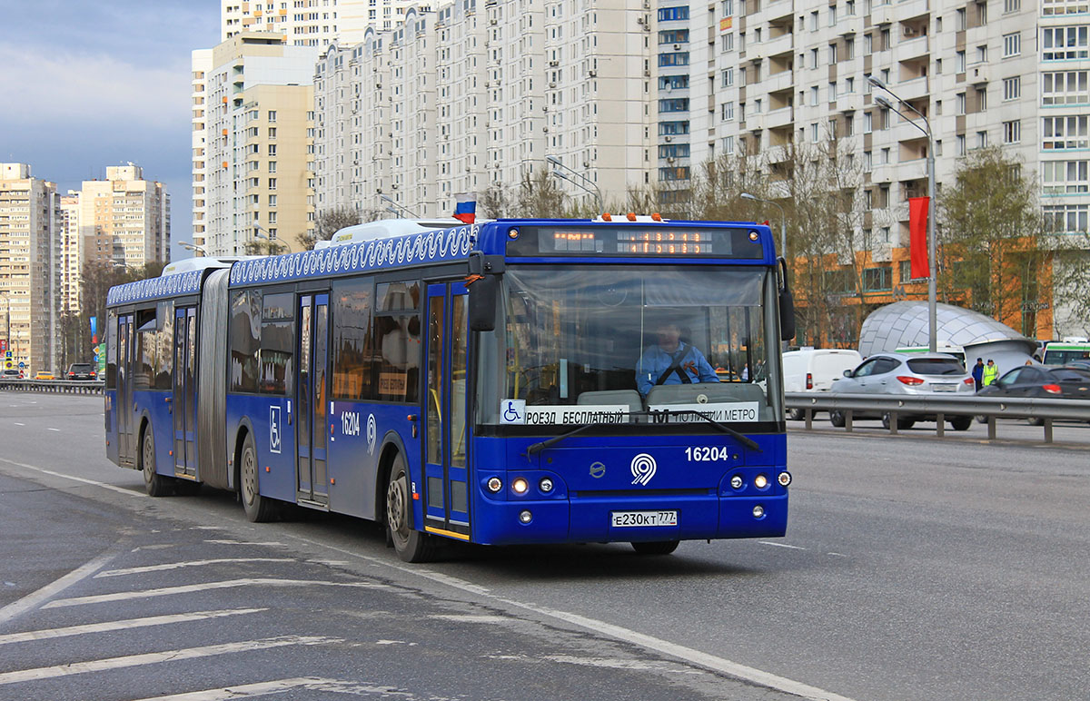 Moskau, LiAZ-6213.22 Nr. 16204