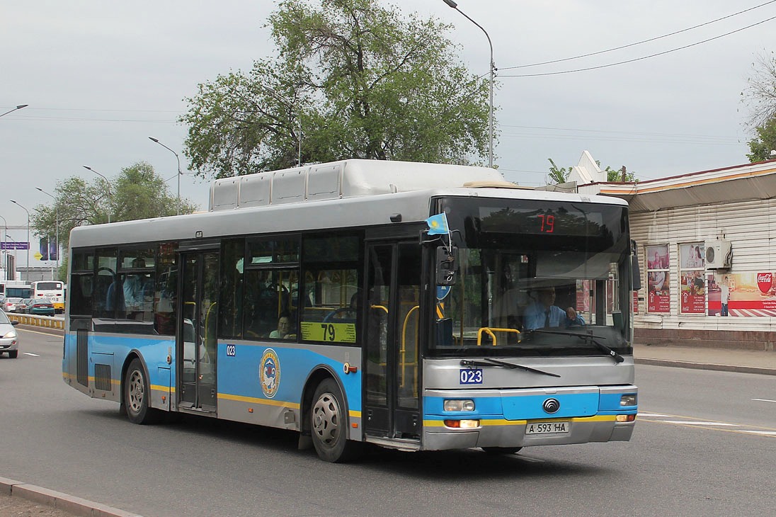 Алматы, Yutong ZK6120HGM № 023