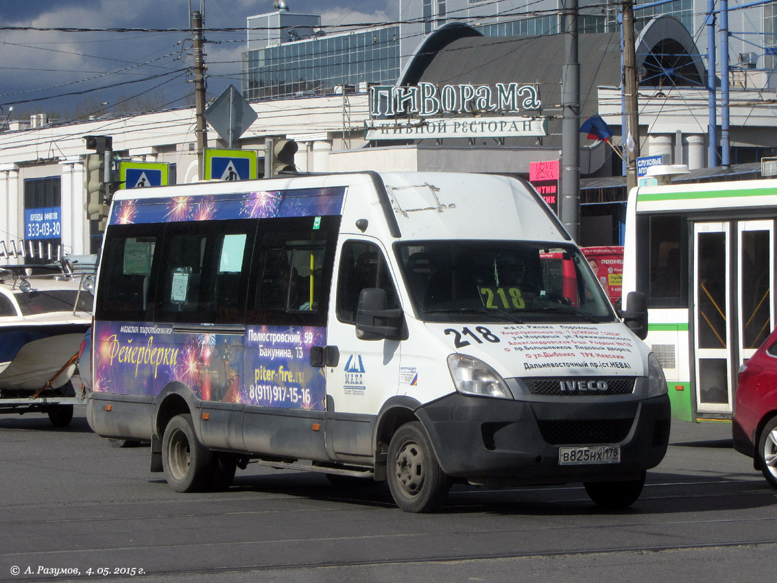 Санкт-Петербург, Нижегородец-2227UT (IVECO Daily) № В 825 НХ 178