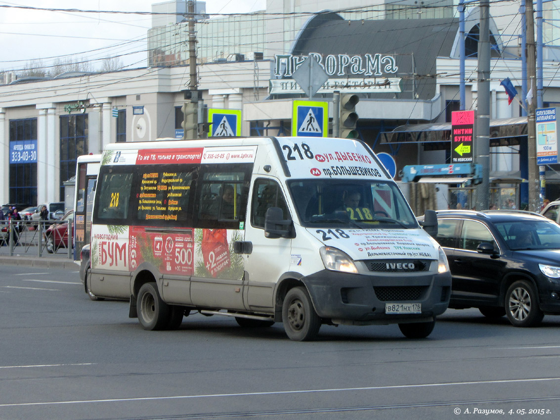 Санкт-Петербург, Нижегородец-2227UT (IVECO Daily) № В 821 НХ 178