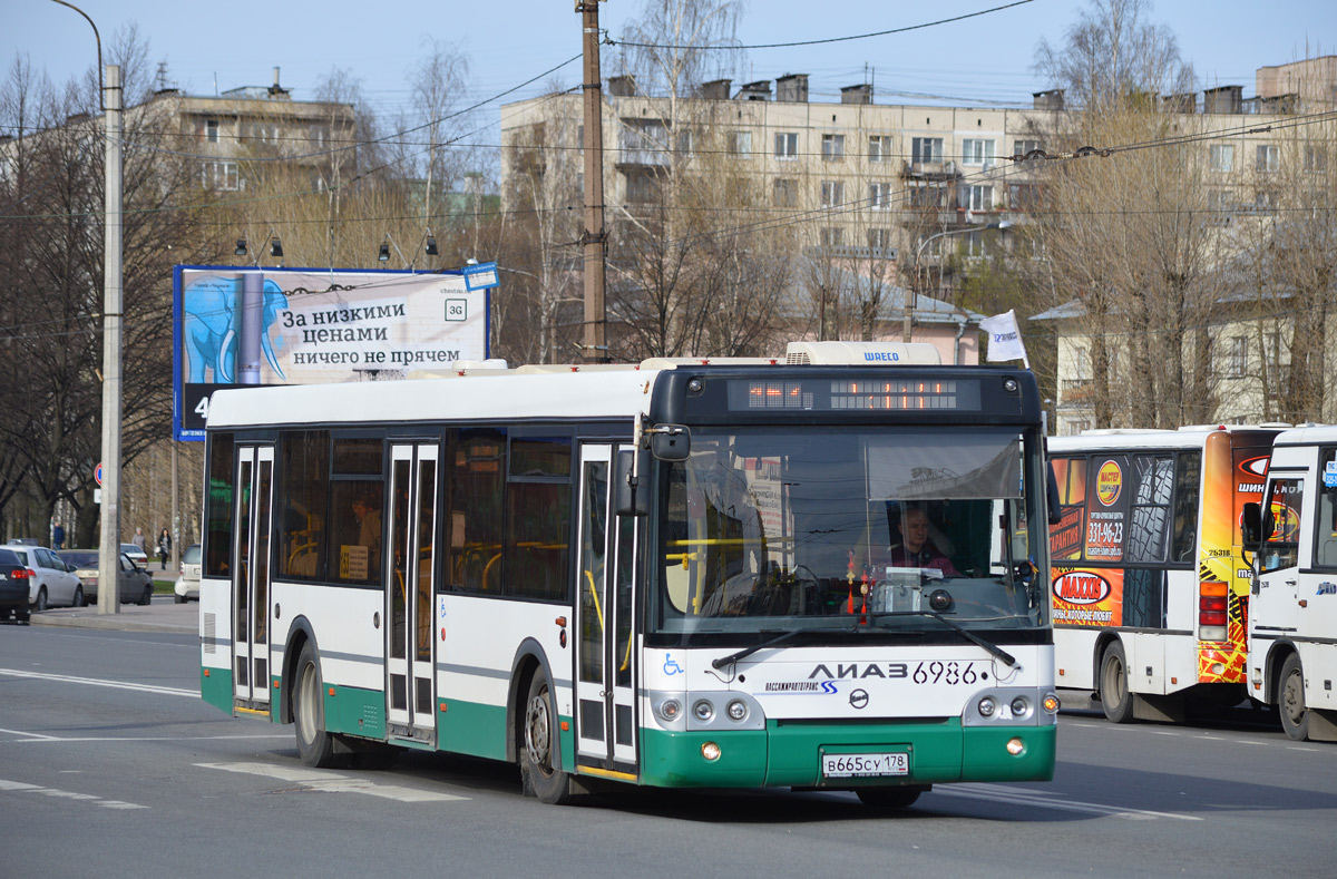 Санкт-Петербург, ЛиАЗ-5292.60 № 6986