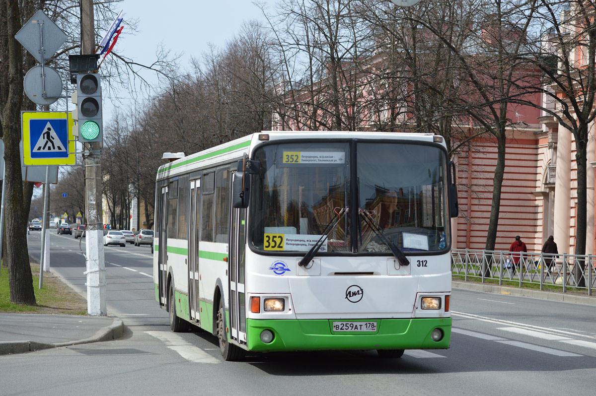 Санкт-Петербург, ЛиАЗ-5293.53 № 312