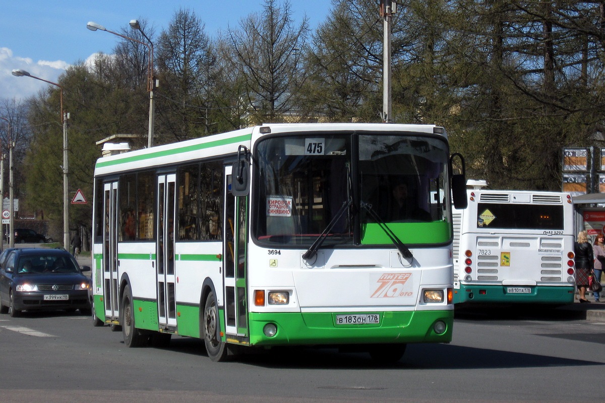 Санкт-Петербург, ЛиАЗ-5293.60 № 3694