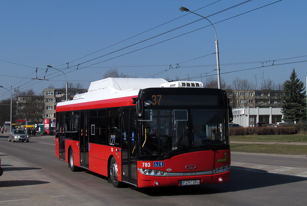 Литва, Solaris Urbino III 12 CNG № 783