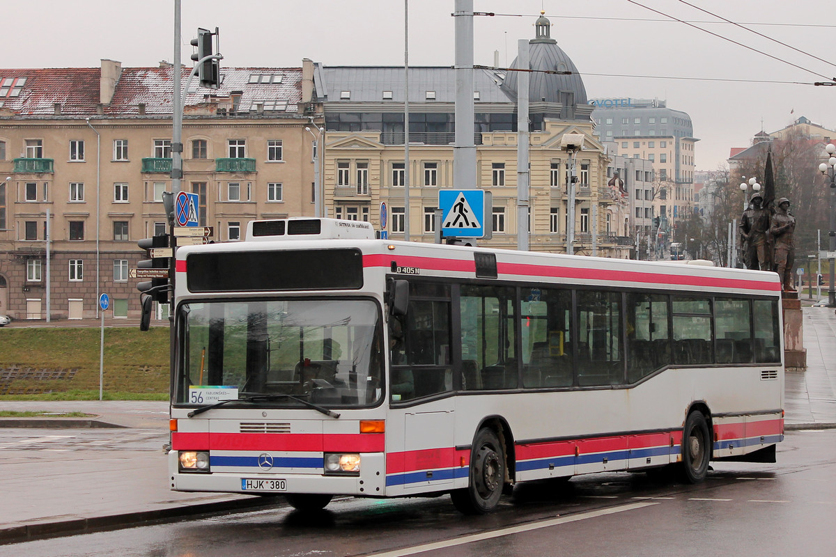 Литва, Mercedes-Benz O405N2 № HJK 380