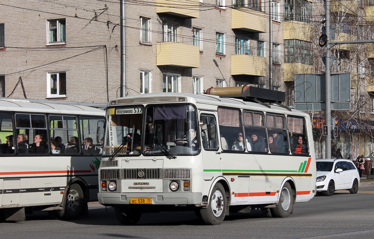 Томская область, ПАЗ-32053 № ВС 538 70