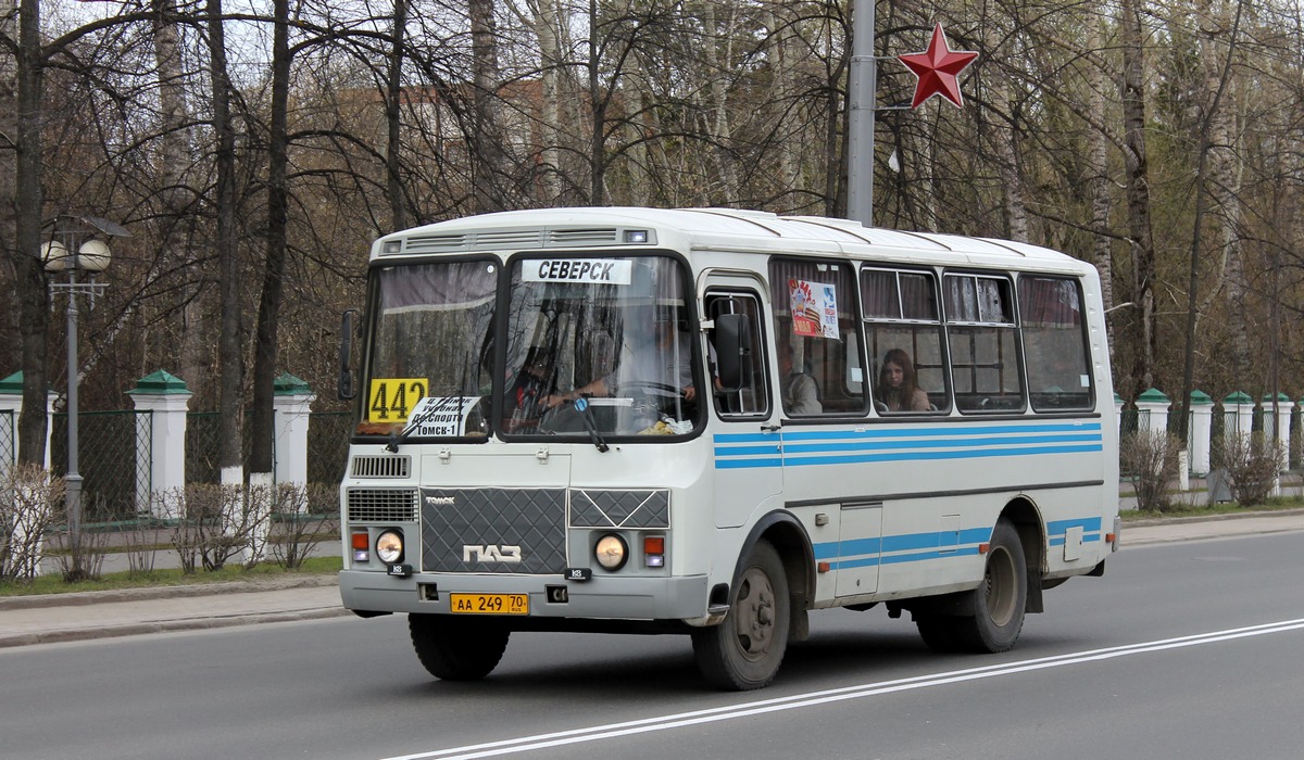 Томская область, ПАЗ-32054 № АА 249 70