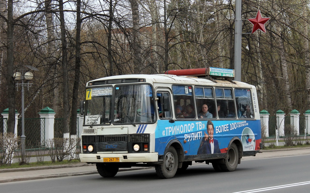 Томская область, ПАЗ-32054 № СС 267 70