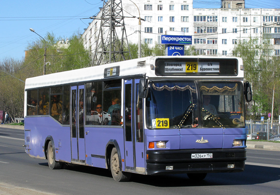 Нижегородская область, МАЗ-104.С21 № М 326 КР 152