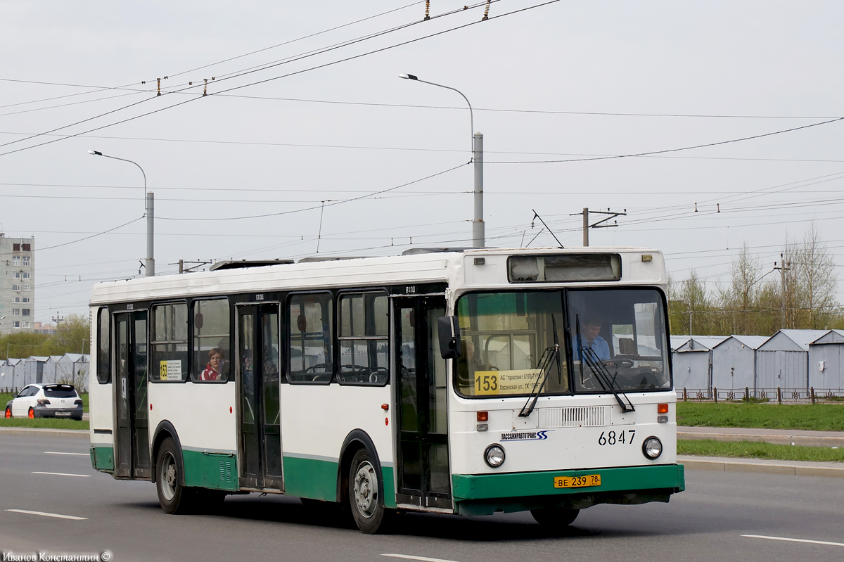 Санкт-Петербург, ЛиАЗ-5256.00 № 6847