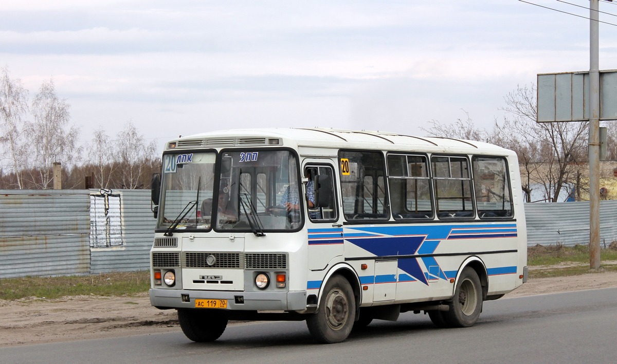 Томская область, ПАЗ-32054 № АС 119 70