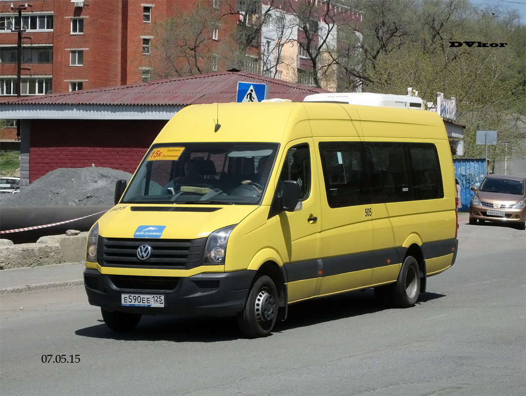 Приморский край, Луидор-22370D (Volkswagen Crafter) № 505