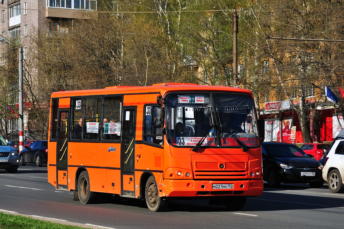 Нижегородская область, ПАЗ-320402-05 № М 221 МН 152