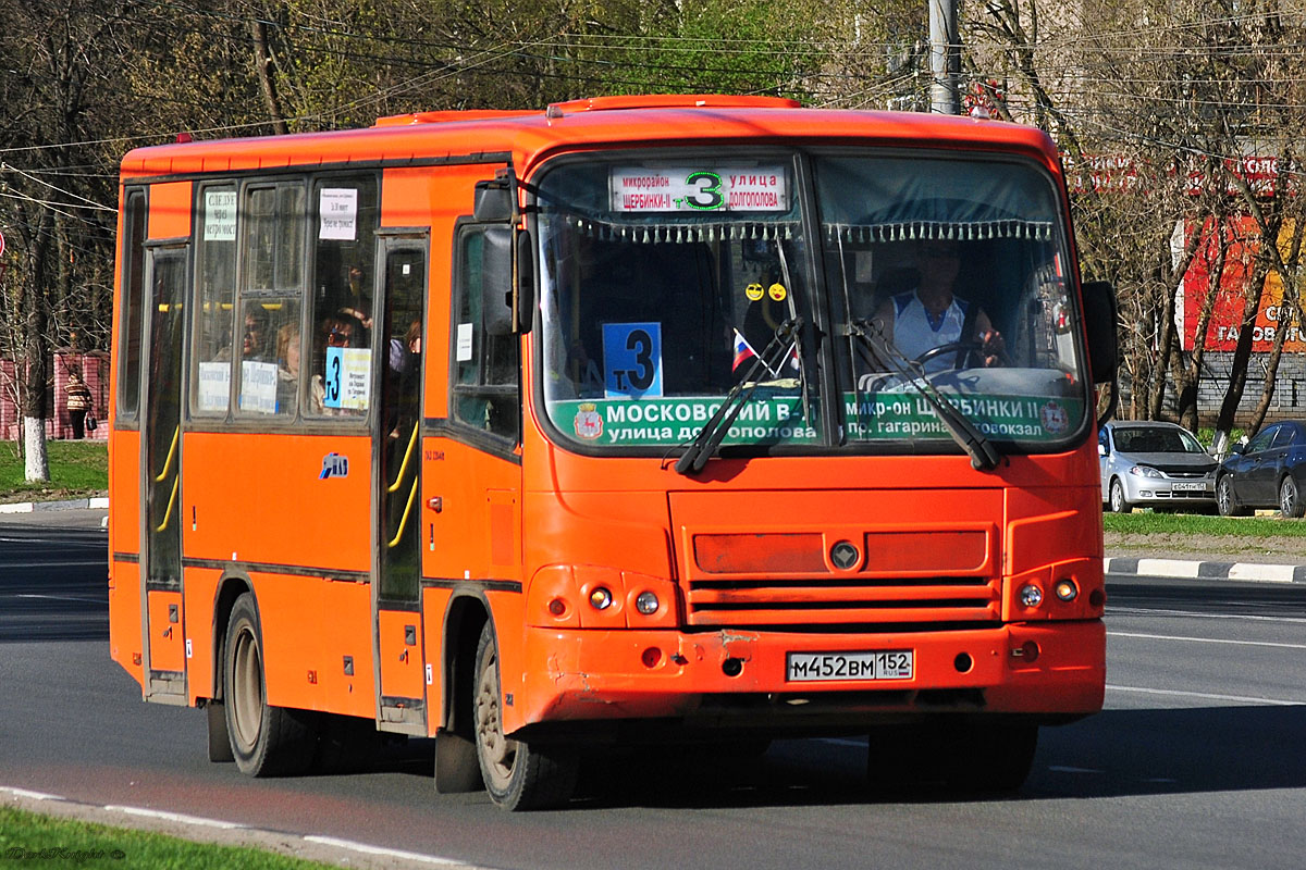 Нижегородская область, ПАЗ-320402-05 № М 452 ВМ 152