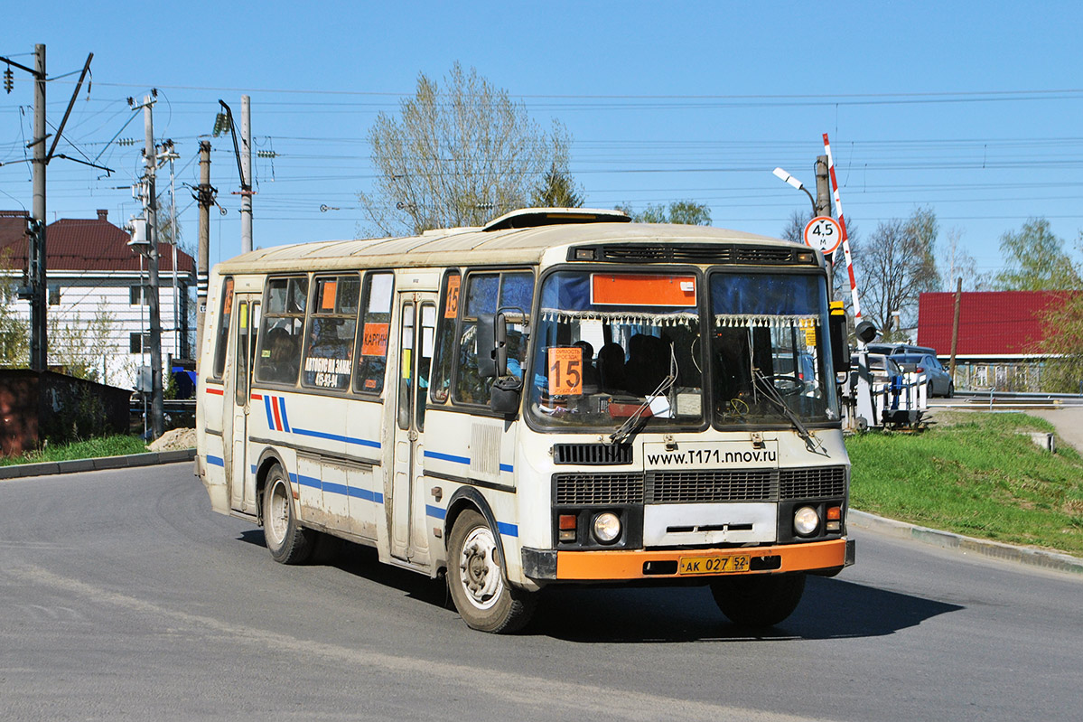 Нижегородская область, ПАЗ-4234 № АК 027 52