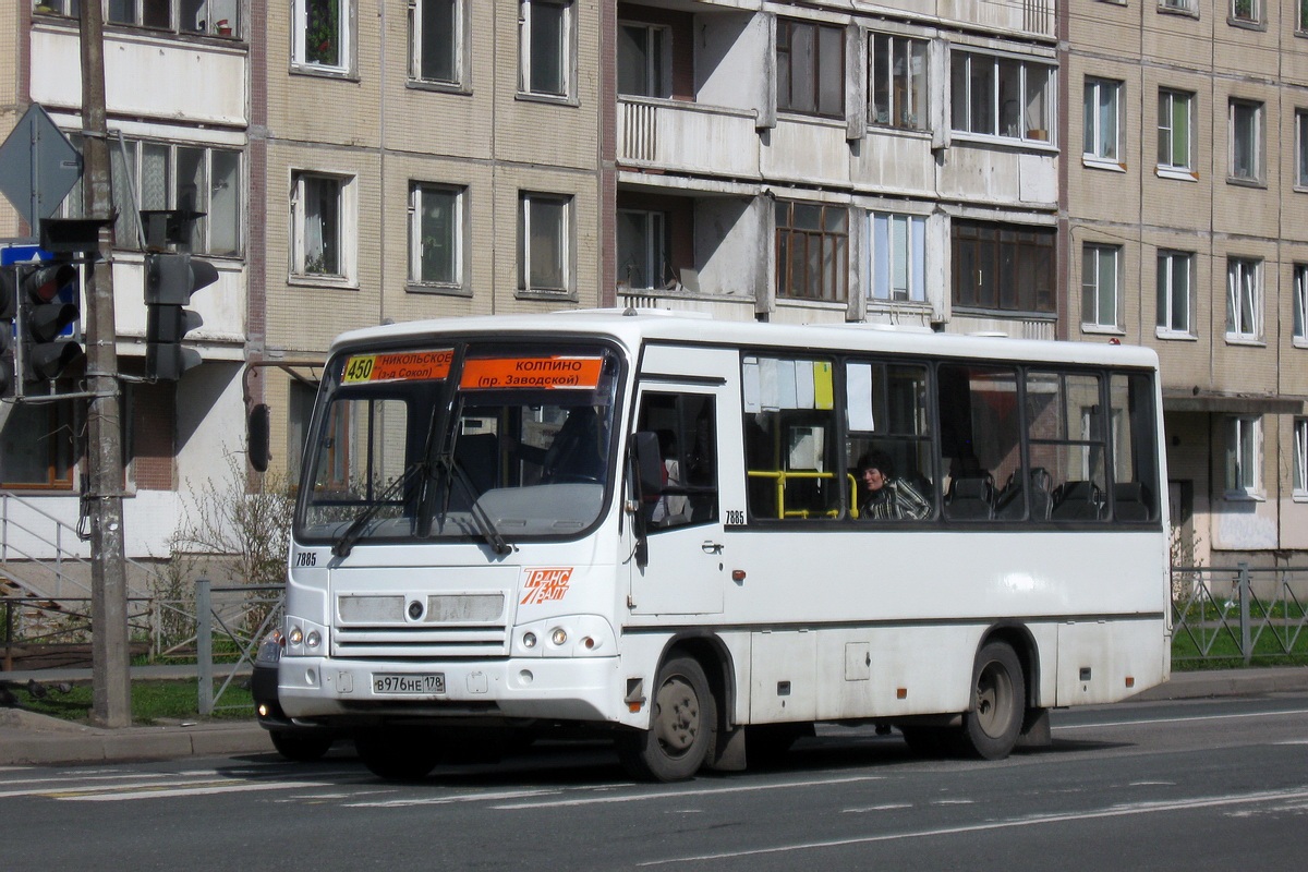 Ленинградская область, ПАЗ-320402-05 № 7885