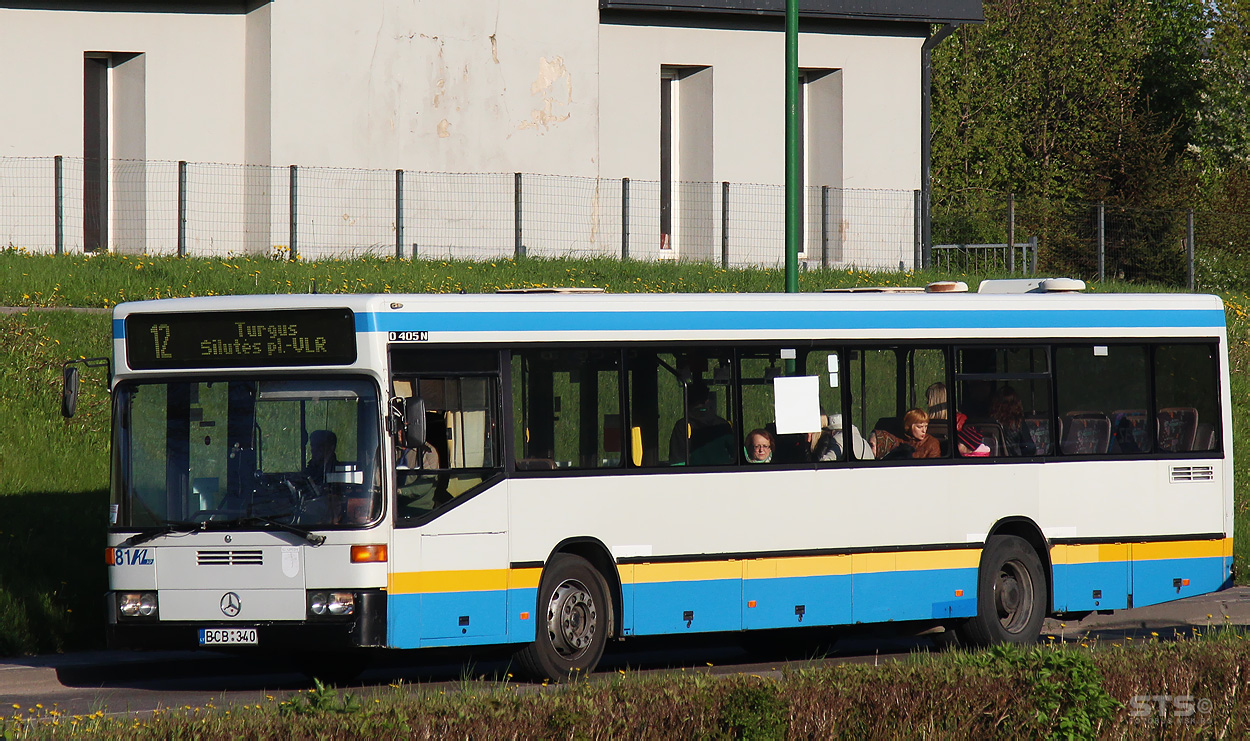 Lietuva, Mercedes-Benz O405N Nr. 81