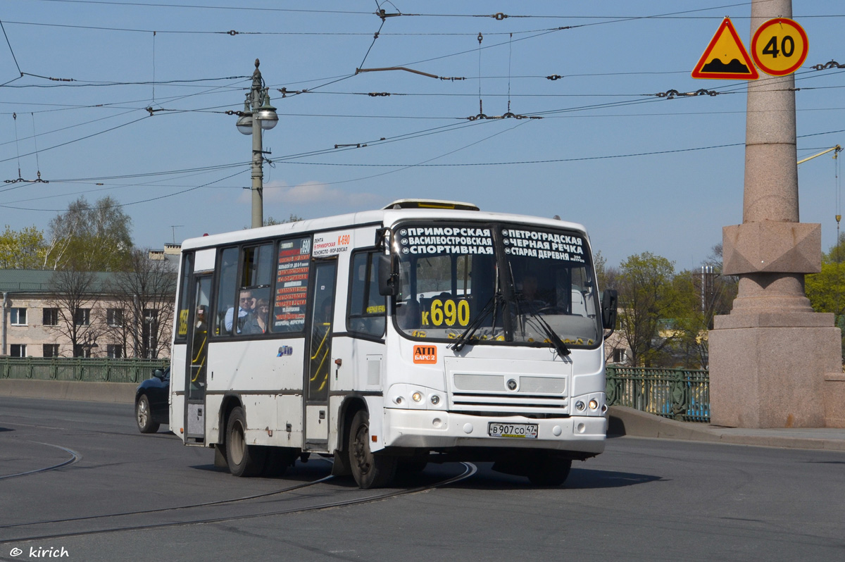 Санкт-Петербург, ПАЗ-320402-05 № 107