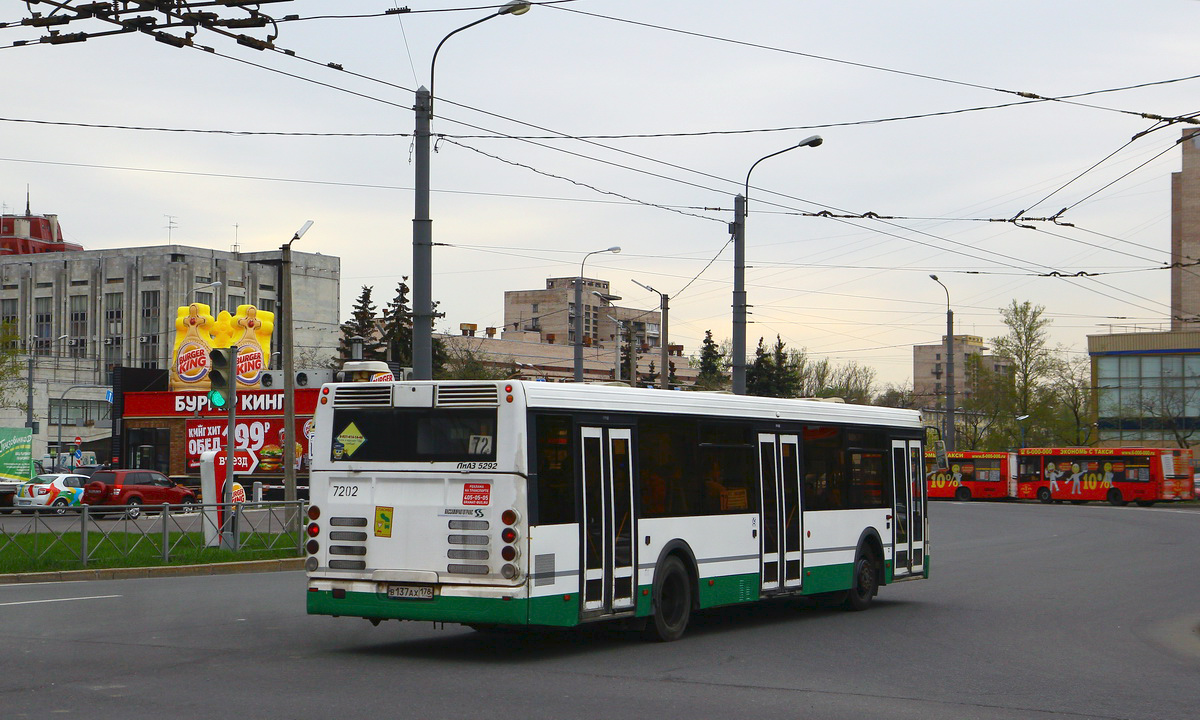 Санкт-Петербург, ЛиАЗ-5292.20 № 7202