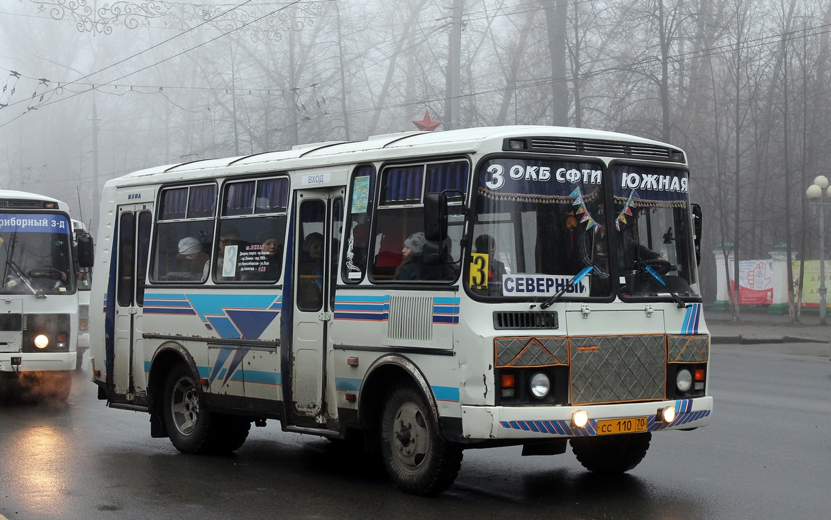 Томская область, ПАЗ-32054 № СС 110 70