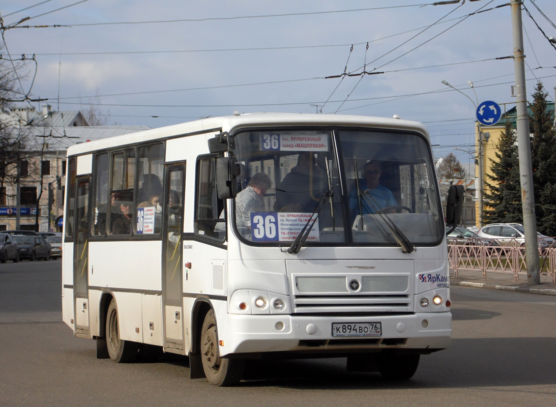 Ярославская область, ПАЗ-320402-05 № К 894 ВО 76