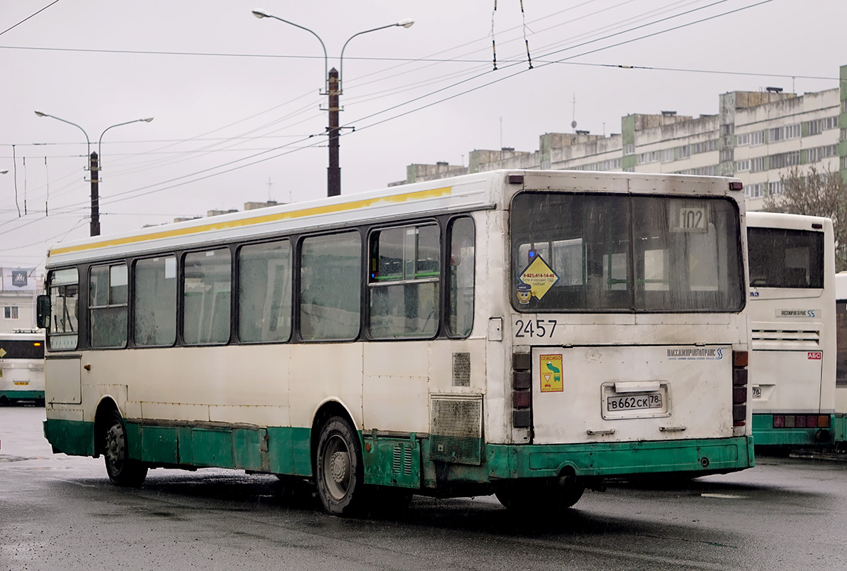 Санкт-Петербург, ЛиАЗ-5256.25 № 2457