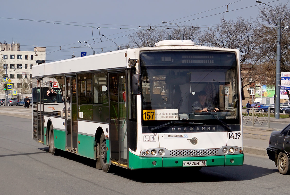 Санкт-Петербург, Волжанин-5270-20-06 "СитиРитм-12" № 1439