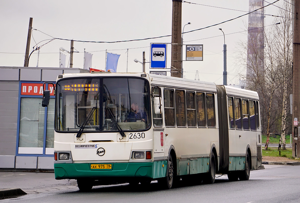 Санкт-Петербург, ЛиАЗ-6212.00 № 2630