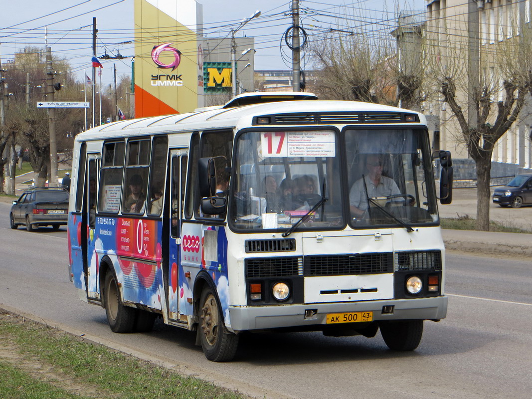 Кировская область, ПАЗ-4234 № АК 500 43