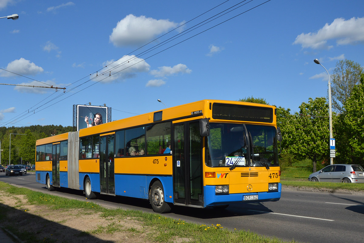 Литва, Mercedes-Benz O405G № 475