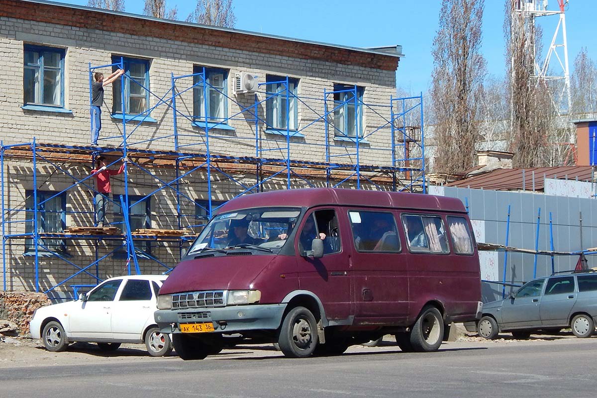 Воронежская область, ГАЗ-322132 (X89-BF3) № АК 143 36