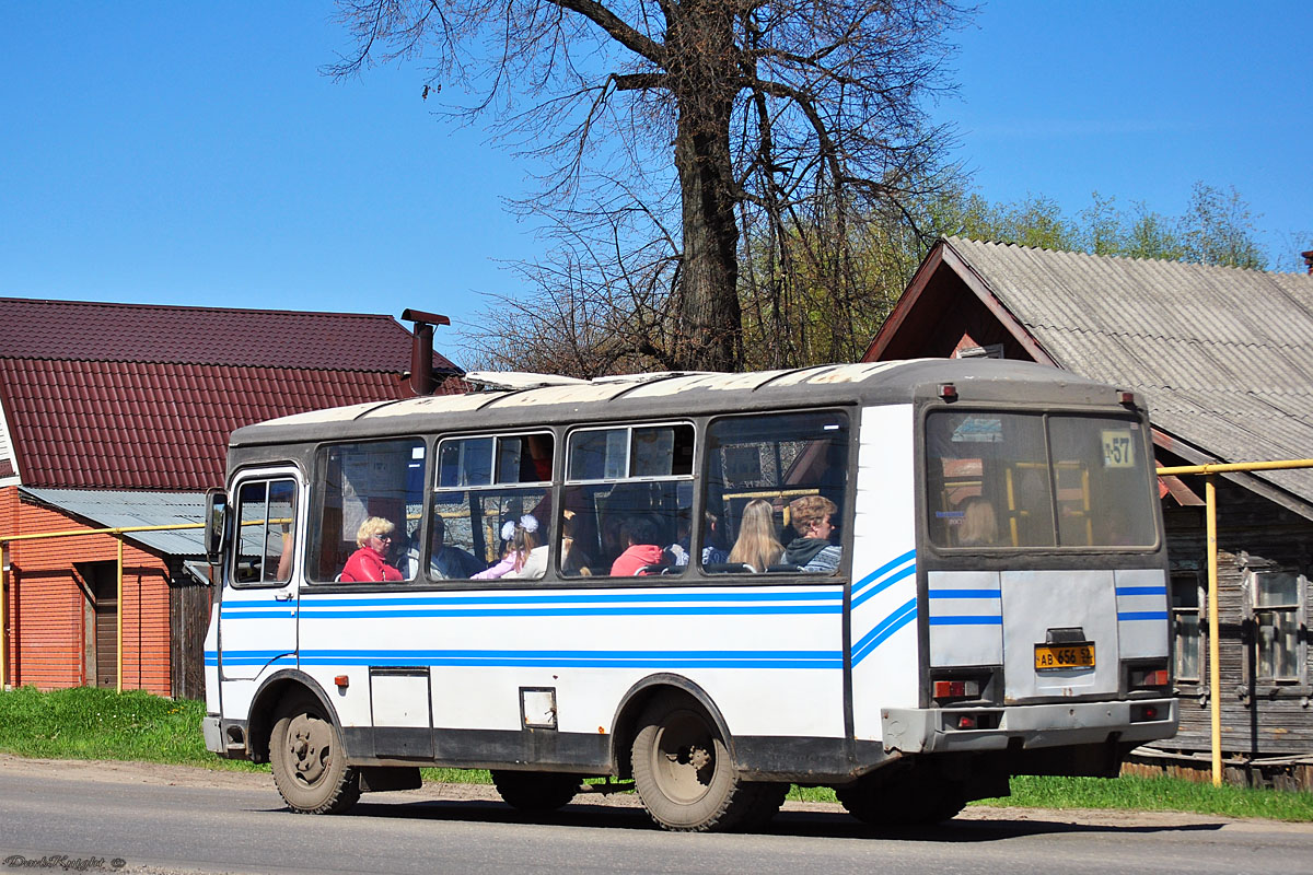 Нижегородская область, ПАЗ-32054 № АВ 656 52