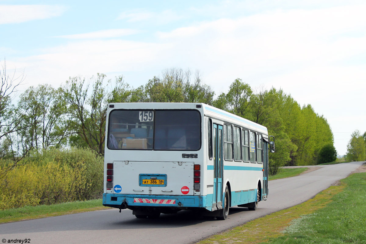 Penza region, LiAZ-5256.00-11 Nr. АТ 386 58